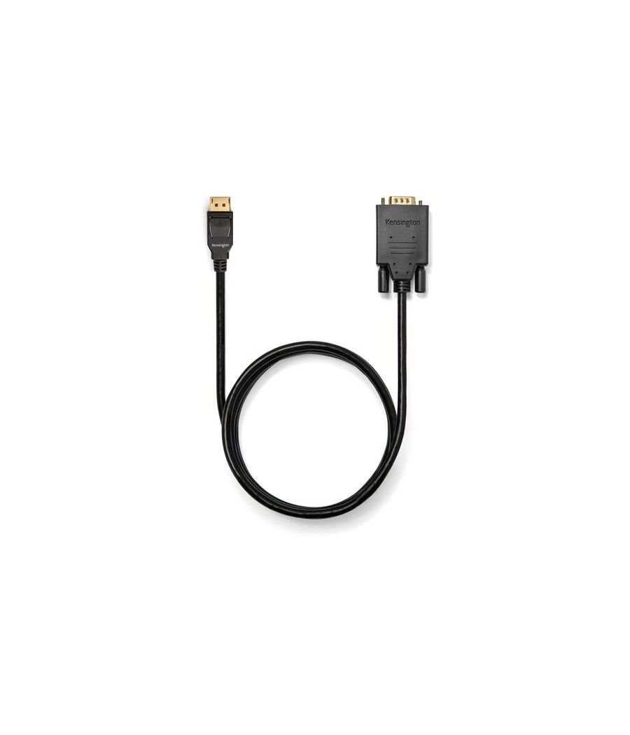 Kensington Cable unidireccional pasivo DisplayPort 1.2 (M) a VGA (M), 1,8 m - Imagen 19
