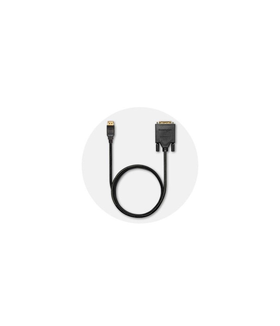 Kensington Cable unidireccional pasivo DisplayPort 1.1 (M) a DVI-D (M), 1,8 m - Imagen 11