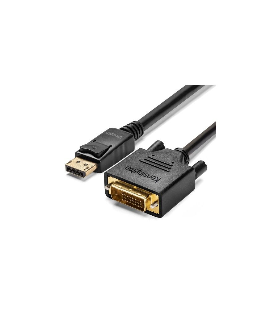 Kensington Cable unidireccional pasivo DisplayPort 1.1 (M) a DVI-D (M), 1,8 m - Imagen 15