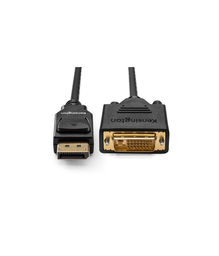 Kensington Cable unidireccional pasivo DisplayPort 1.1 (M) a DVI-D (M), 1,8 m - Imagen 17