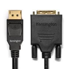 Kensington Cable unidireccional pasivo DisplayPort 1.1 (M) a DVI-D (M), 1,8 m - Imagen 18