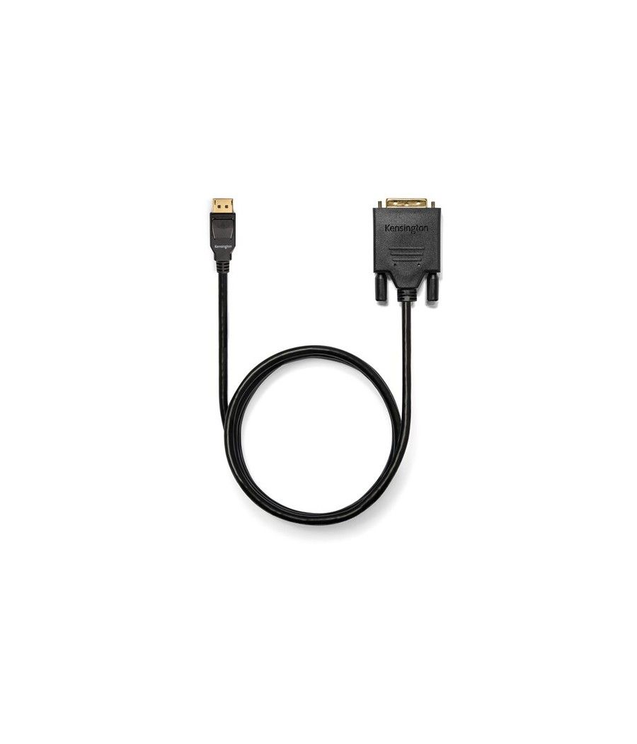 Kensington Cable unidireccional pasivo DisplayPort 1.1 (M) a DVI-D (M), 1,8 m - Imagen 19