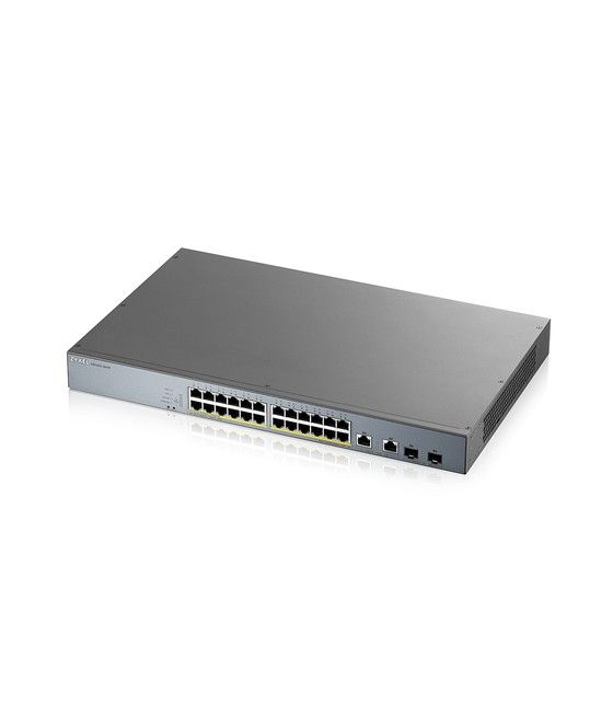 Zyxel GS1350-26HP-EU0101F switch Gestionado L2 Gigabit Ethernet (10/100/1000) Energía sobre Ethernet (PoE) Gris - Imagen 2