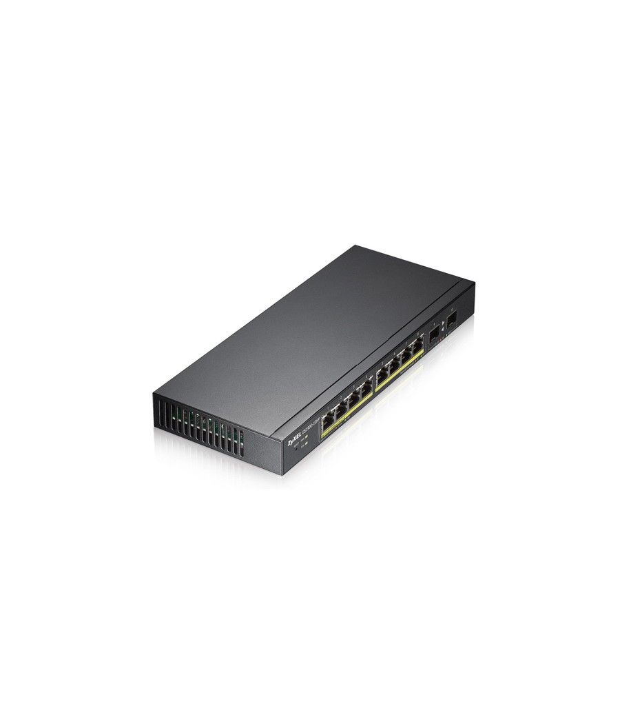 Zyxel GS1900-10HP Gestionado L2 Gigabit Ethernet (10/100/1000) Energía sobre Ethernet (PoE) 1U Negro - Imagen 5