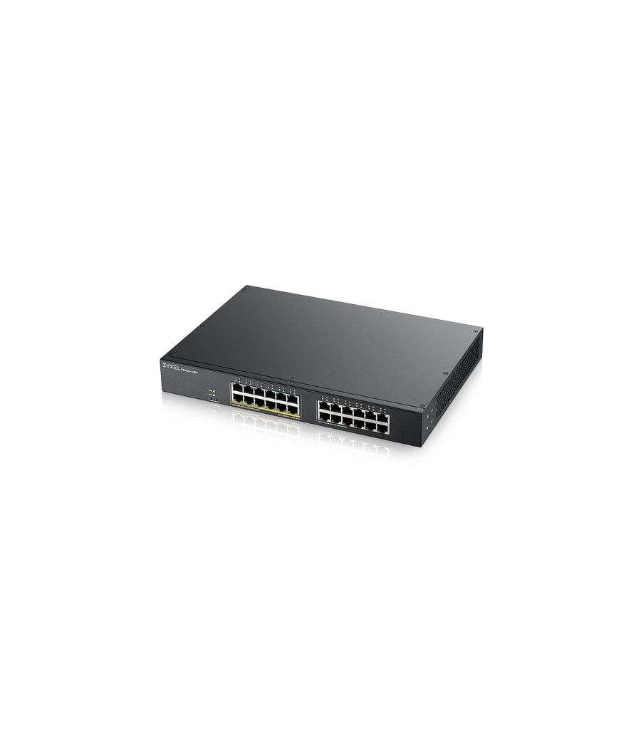 Zyxel GS1900-24EP Gestionado L2 Gigabit Ethernet (10/100/1000) Energía sobre Ethernet (PoE) Negro - Imagen 1