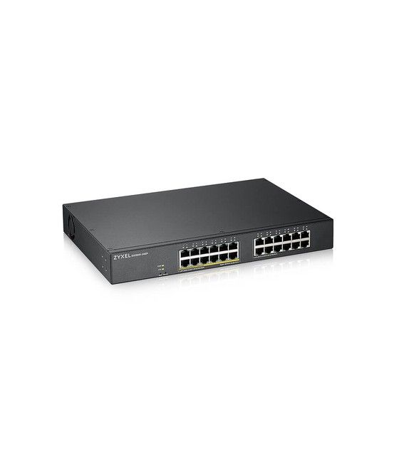 Zyxel GS1900-24EP Gestionado L2 Gigabit Ethernet (10/100/1000) Energía sobre Ethernet (PoE) Negro - Imagen 2