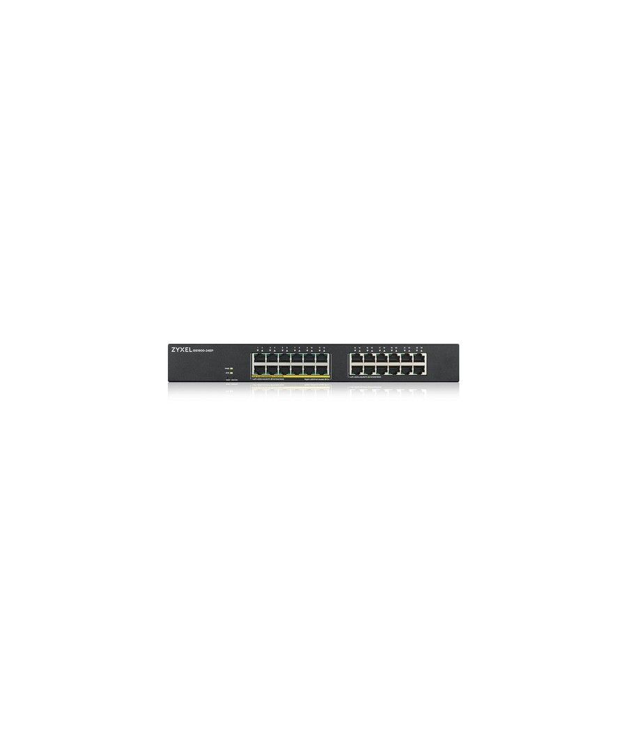 Zyxel GS1900-24EP Gestionado L2 Gigabit Ethernet (10/100/1000) Energía sobre Ethernet (PoE) Negro - Imagen 3