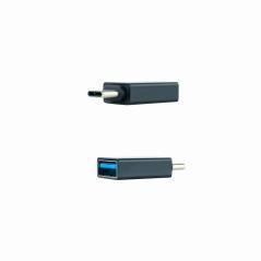 Nanocable adaptador usb-c/m a usb3,1/h aluminio - Imagen 1