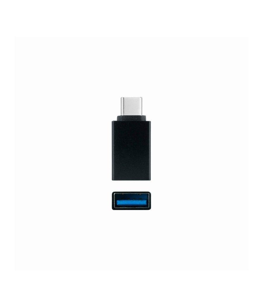 Nanocable adaptador usb-c/m a usb3,1/h aluminio - Imagen 2