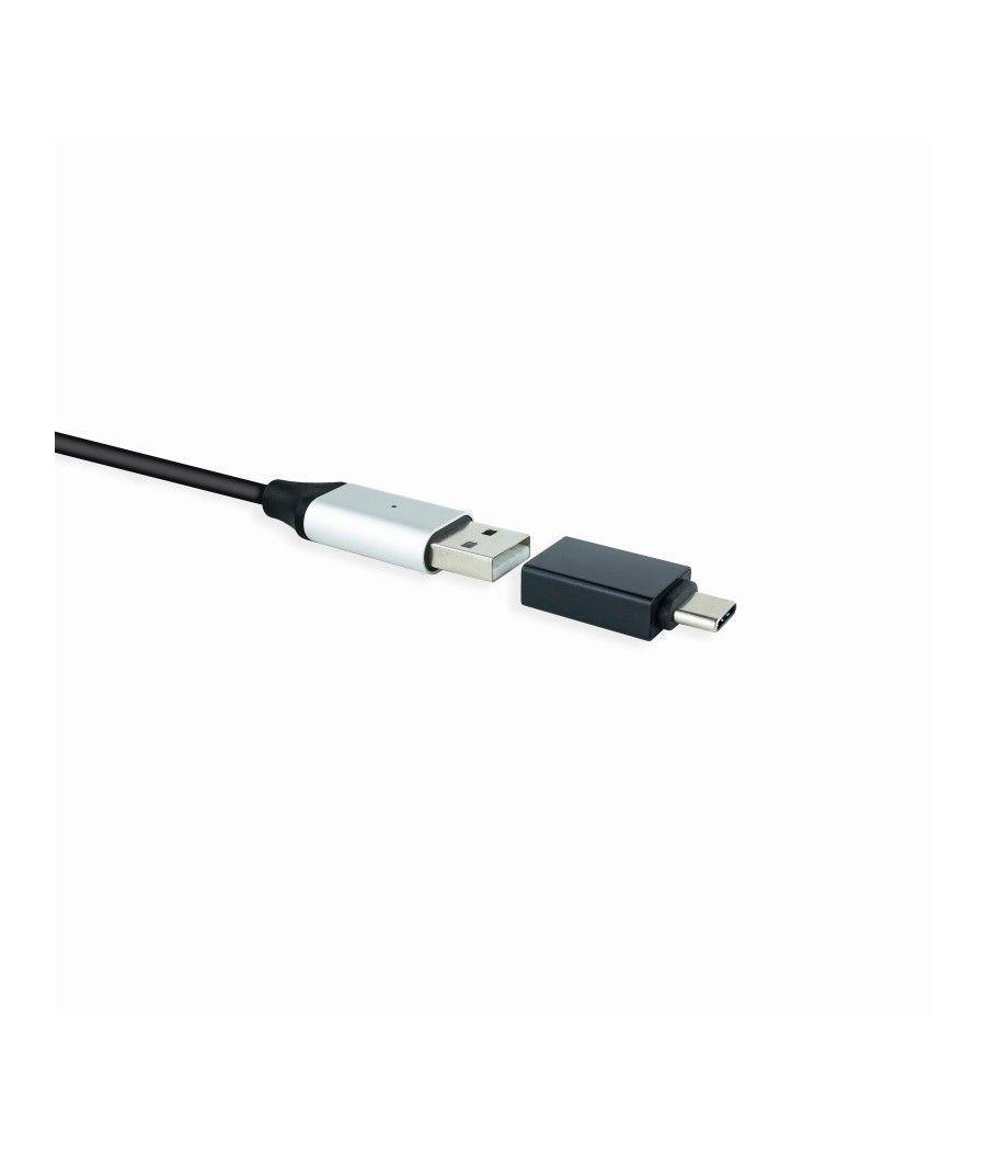 Nanocable adaptador usb-c/m a usb3,1/h aluminio - Imagen 4