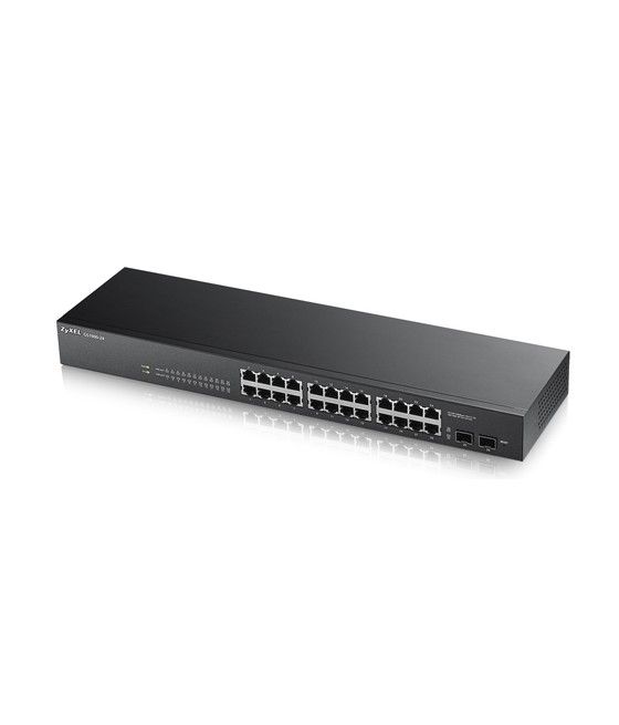 Zyxel GS1900-24 Gestionado L2 Gigabit Ethernet (10/100/1000) Negro - Imagen 1