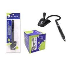 Bismark boligrafo con peana giro 360 grados colores surtidos blister 1 unidad - Imagen 1