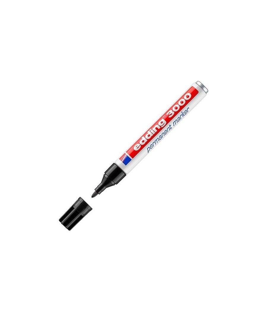 Edding marcador permanente 3000 negro - Imagen 1