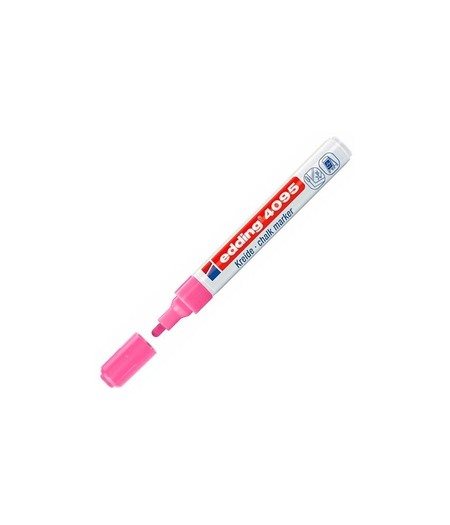 Edding marcador de tiza lÍquida 4095 rosa - Imagen 1