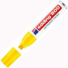 Edding marcador permanente 800 extragrueso amarillo - Imagen 1