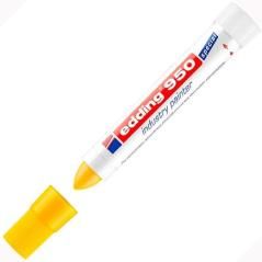 Edding marcador industrial 950 punta redonda amarillo - Imagen 1