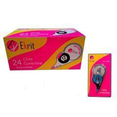 Ekrit cinta correctora 5mmx12m blister - Imagen 1