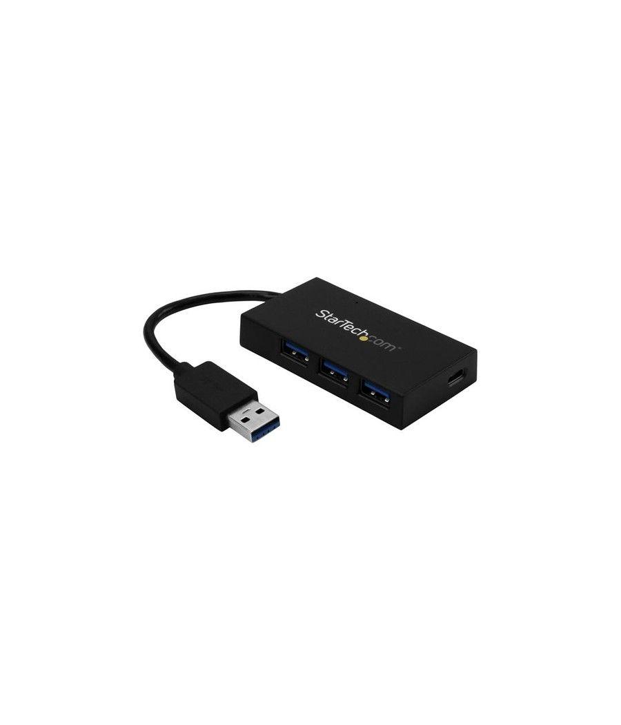 StarTech.com Ladrón Hub USB 3.0 de 4 Puertos - Concentrador de 3 Puertos USB-A y 1 Puerto USB-C - Imagen 1