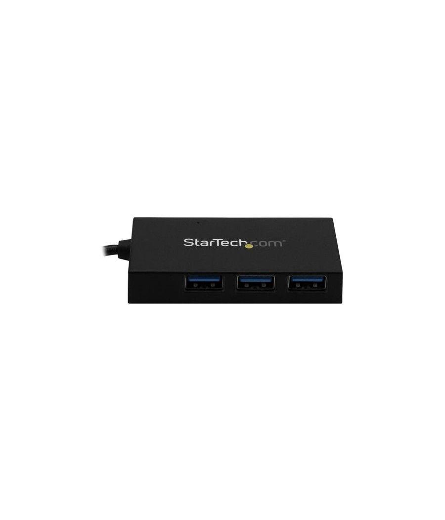 StarTech.com Ladrón Hub USB 3.0 de 4 Puertos - Concentrador de 3 Puertos USB-A y 1 Puerto USB-C - Imagen 4