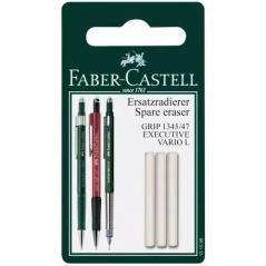 Faber castell goma de borrar para repuesto portaminas -blister 3u- - Imagen 1