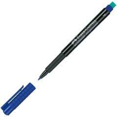 Faber - castell rotulador permanente multimark 1513 f azul -10u- - Imagen 1