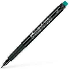 Faber - castell rotulador permanente multimark 1523 s negro -10u- - Imagen 1