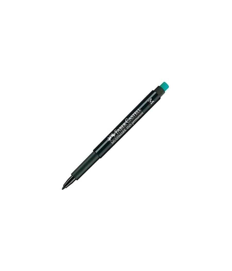 Faber - castell rotulador permanente multimark 1525 m negro -10 unidades- - Imagen 1