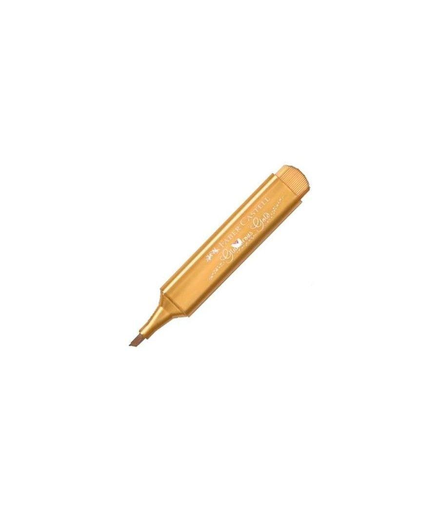 Faber - castell marcador textliner 46 metÁlico oro -10u- - Imagen 1