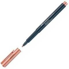 Faber castell rotulador punta de fibra metallics marker copper cabana