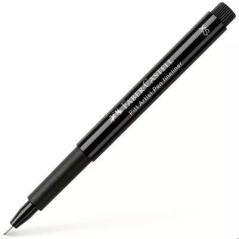 Faber castell rotulador pitt artist pen xs permanente negro -10u- - Imagen 1