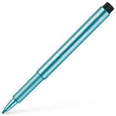 Faber castell rotulador pitt artist pen metallic azul metÁlico -10u- - Imagen 1