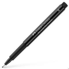 Faber castell rotulador pitt artist pen m permanente negro -10u- - Imagen 1