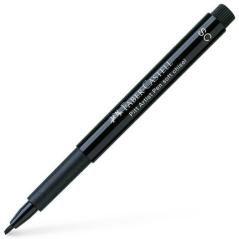 Faber castell rotulador pitt artist pen soft calligraphy negro -10u- - Imagen 1