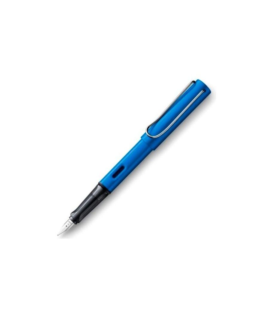 Lamy pluma estilogrÁfica al-star oceanblue 028f punta fina tinta azul color azul - Imagen 1