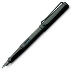 Lamy pluma estilogrÁfica al-star black 071f punta fina tinta azul color negro - Imagen 1