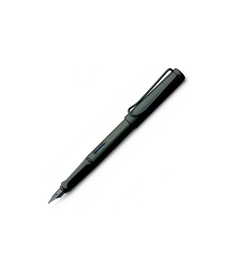 Lamy pluma estilogrÁfica al-star black 071m punta media tinta azul color negro - Imagen 1