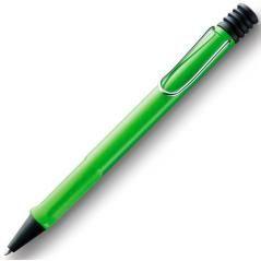 Lamy bolÍgrafo safari green 213m punta media tinta azul recargable color verde en estuche - Imagen 1