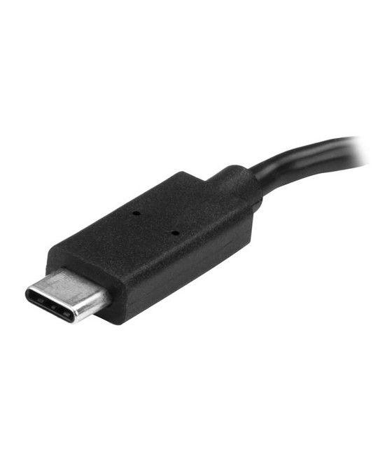 StarTech.com Hub Concentrador USB 3.0 de 4 Puertos Alimentado - Ladrón USB-C a 4x USB A - Incluye Adaptador de Alimentación - Im