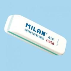 Milan goma 612 nata 7,8x2,3x1,2 cm blanco -caja 12u- - Imagen 1
