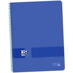 Oxford live&go cuaderno europeanbook 1 espiral 80h 5x5 t/plÁstico a4+ azul marino -5u- - Imagen 1