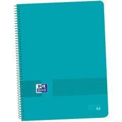 Oxford live&go cuaderno europeanbook 1 espiral 80h 5x5 t/plÁstico a4+ aqua -5u- - Imagen 1