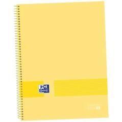 Oxford &you cuaderno europeanbook 1 espiral 80h 5x5 t/extraduras a4+ banana -5u- - Imagen 1