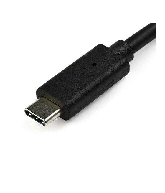StarTech.com Hub USB-C de 4 Puertos con 2 Puertos USB A y 2 Puertos USB Tipo C - Ladrón USB TipoC 3.1 o 3.2 Gen 2 SuperSpeed de 