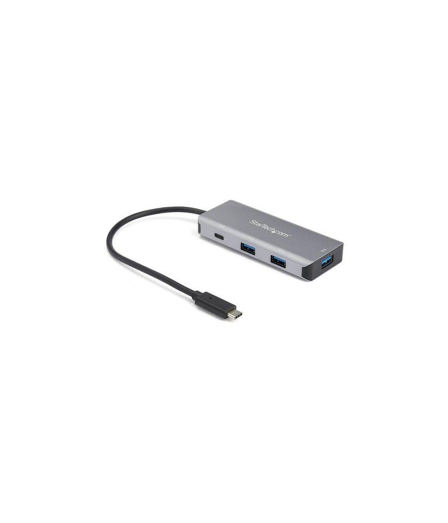 StarTech.com Hub Ladrón USB C con 3 Puertos USB A y 1 Puerto USB C - Concentrador USB TipoC 3.1 o 3.2 Gen 2 - Alimentado por el 