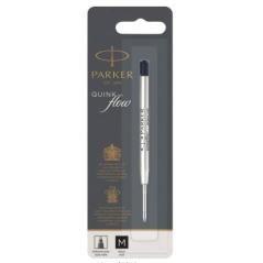 Parker recambio boligrafo quink flow punta media negro blister unitario - Imagen 1