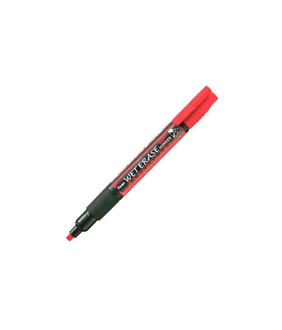 Pentel wet erase marcador tiza lÍquida rojo caja -12u- - Imagen 1