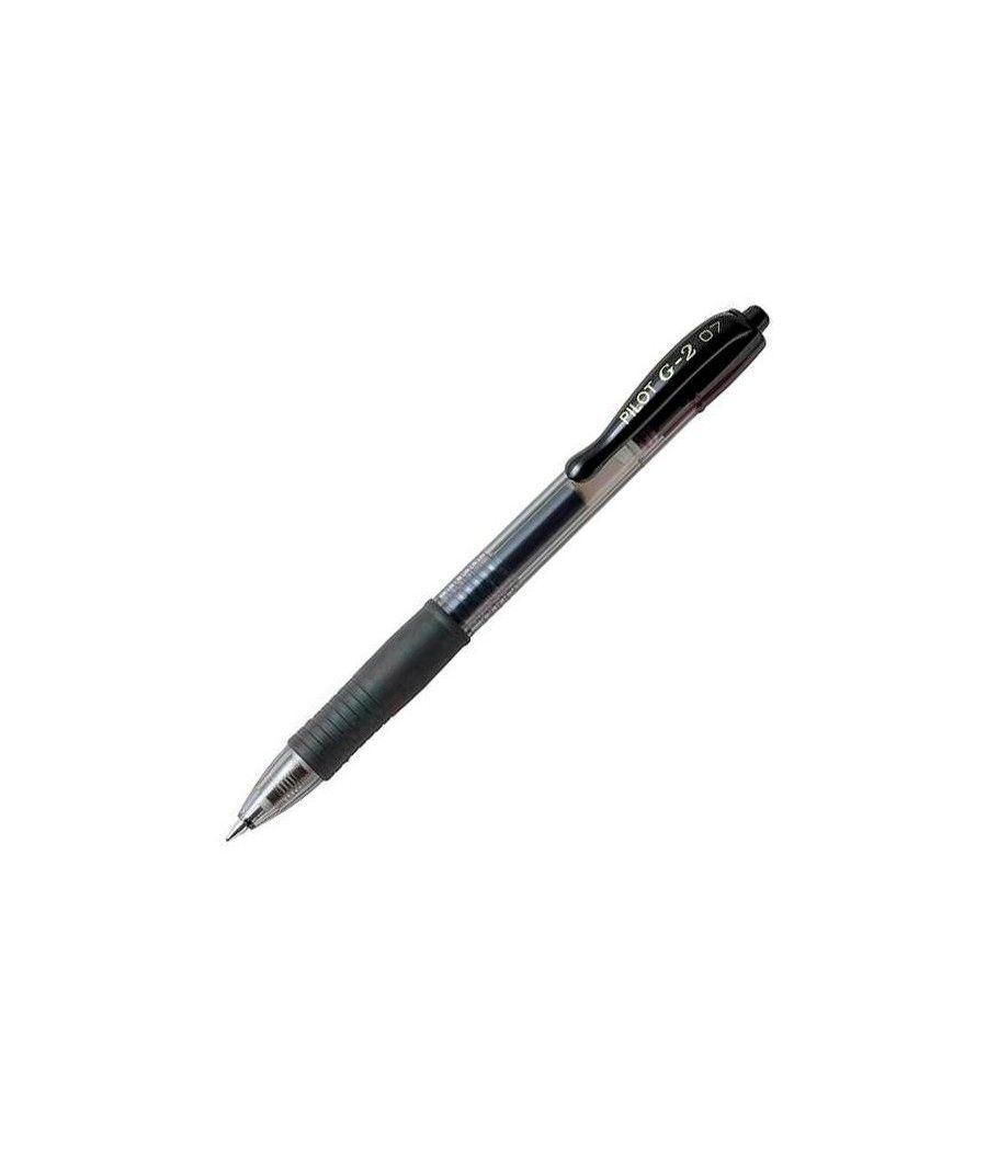 Pilot boligrafo g-2 0.7 negro - Imagen 1