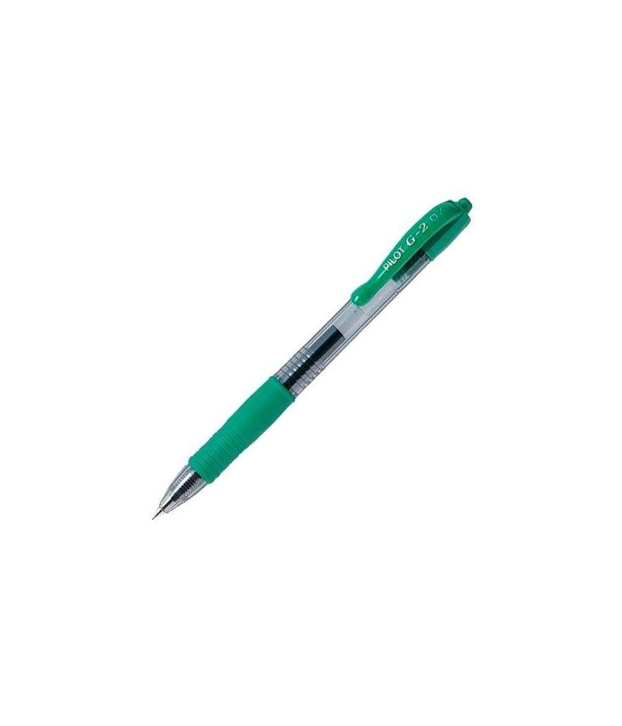 Pilot boligrafo g-2 0.7 verde - Imagen 1