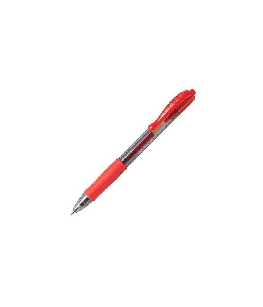 Pilot boligrafo g-2 0.7 rojo - Imagen 1