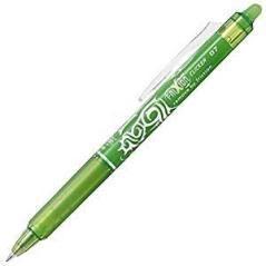 Pilot boligrafo borrable frixion clicker verde lima -12u- - Imagen 1